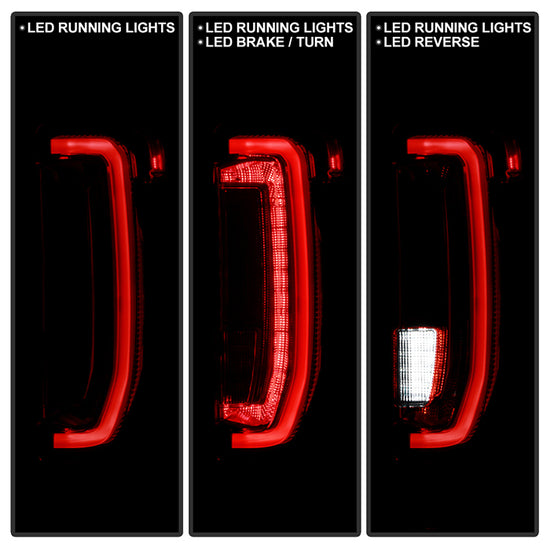 Spyder Easy To Install Tail Light Assembly 9954467 - Poe Gmc Sierra 19-23 1500 2500
