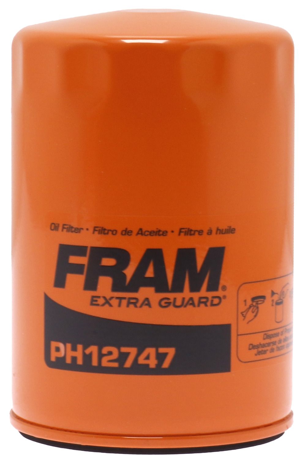 Fram Easy To Install Oil Filter FPH12747 - Spin-ON 6PK