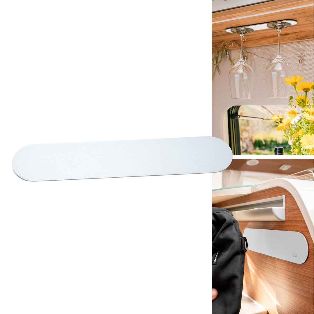 Silwy Magnet L000-10KW-1 Kitchen Utensil Holder - White