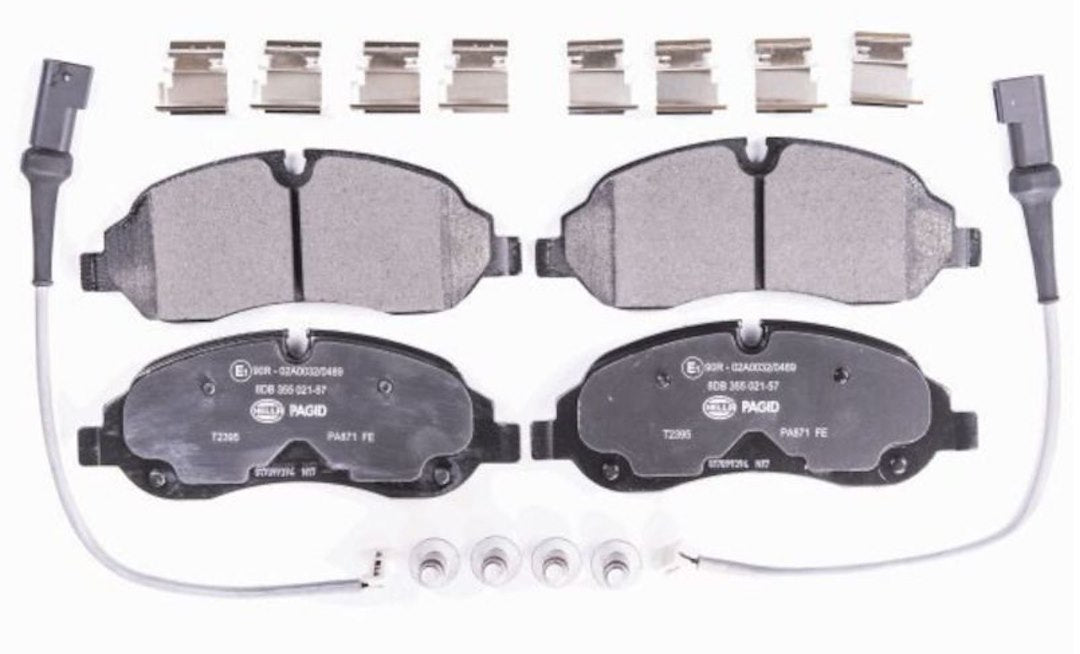 Hella Maximum Durability And Comfort Brake Pad 355021571 - Set Disc