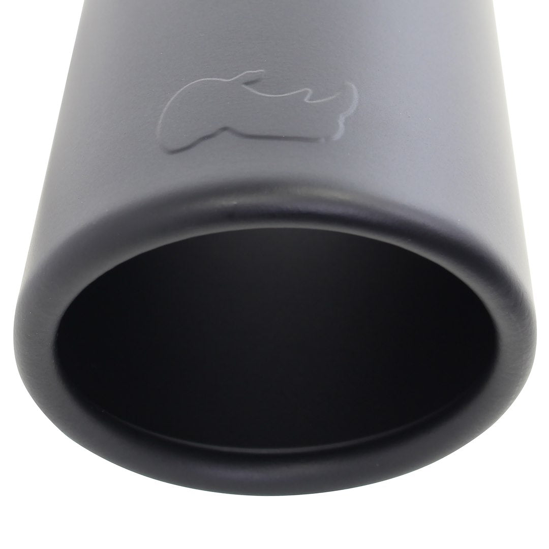 GO Rhino Direct Clamp-On Installation Exhaust Tail Pipe Tip GRT3414B - Black 14 X4 X3