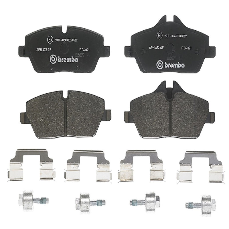 Brembo Components Not Hazardous To Health Brake Kit KT04352