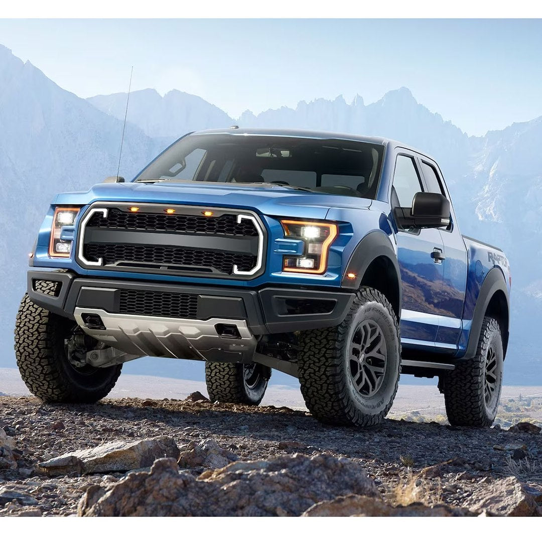 American MOD Unique American Modified Style Grille Amfmaa00130 - Raptor Mesh DRL TU