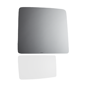 Burco Mirror Smooth Edges For Safety Exterior Mirror Glass 4205 - Mirror Side View