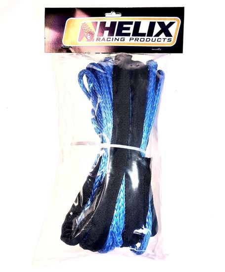 Helix Racing Limited Lifetime Warranty Winch Cable 600-1050 - Synthetic Rope 16 50 FT