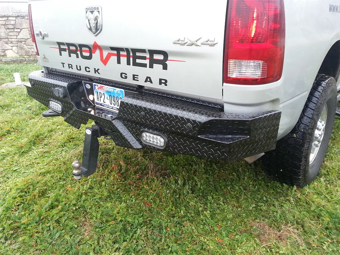 Frontier TRU Accommodates Vehicle Backup Sensors Bumper 100-41-0004 - Diamond Back Dodge