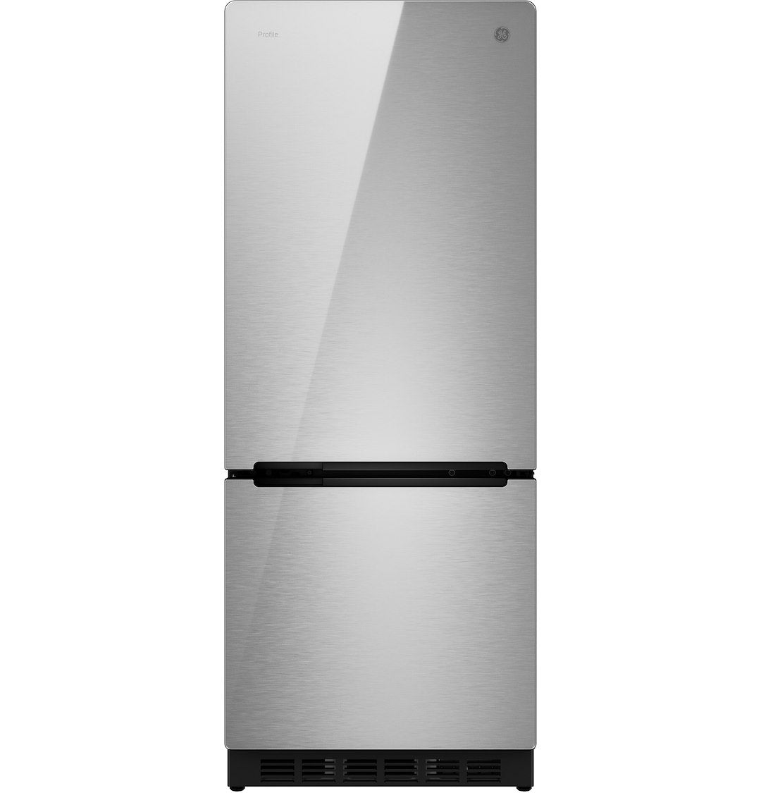 GE Appliance Energy Saving Defrost Refrigerator PBV10R5VSS - Profile 10.0 CU. FT. 12V DC Bot