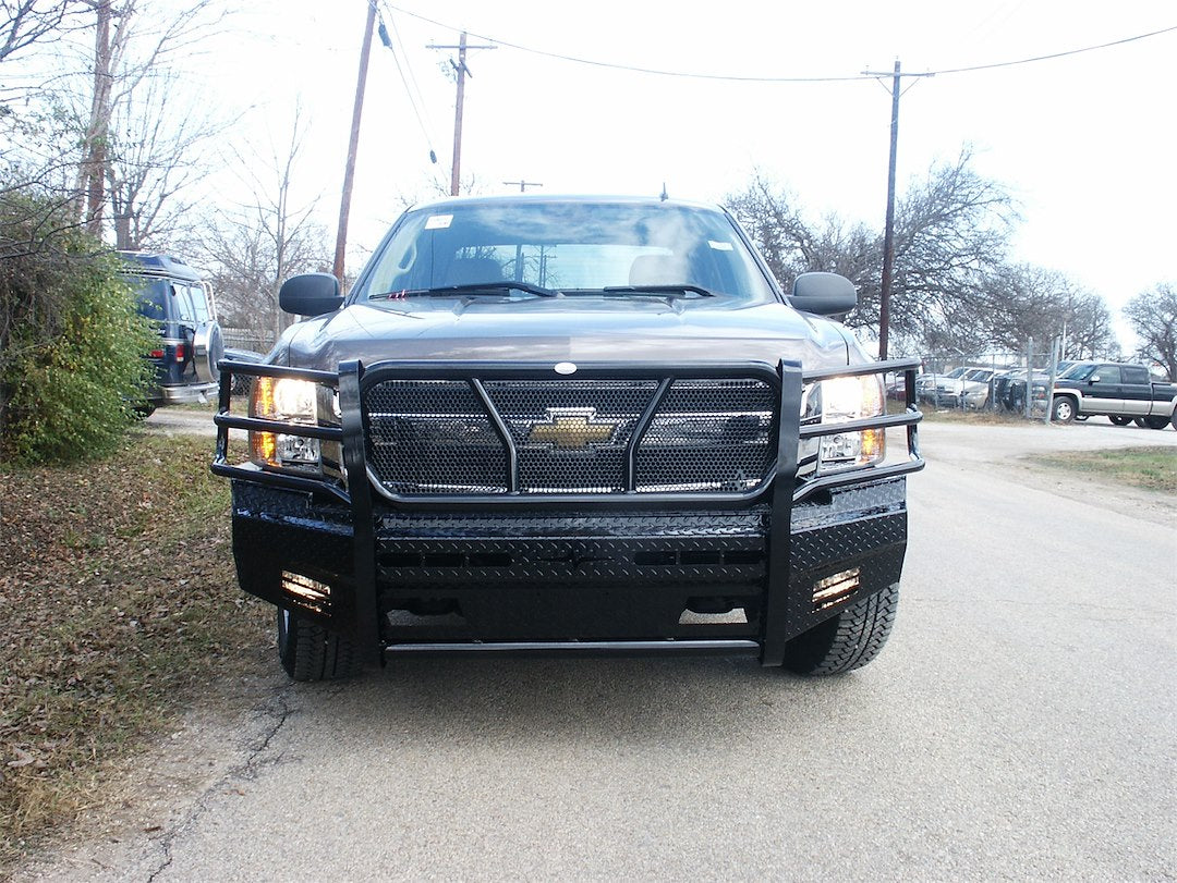 Frontier TRU Accommodates Factory Tow Hooks Bumper 300-20-7009 - Front Replacement Chevy