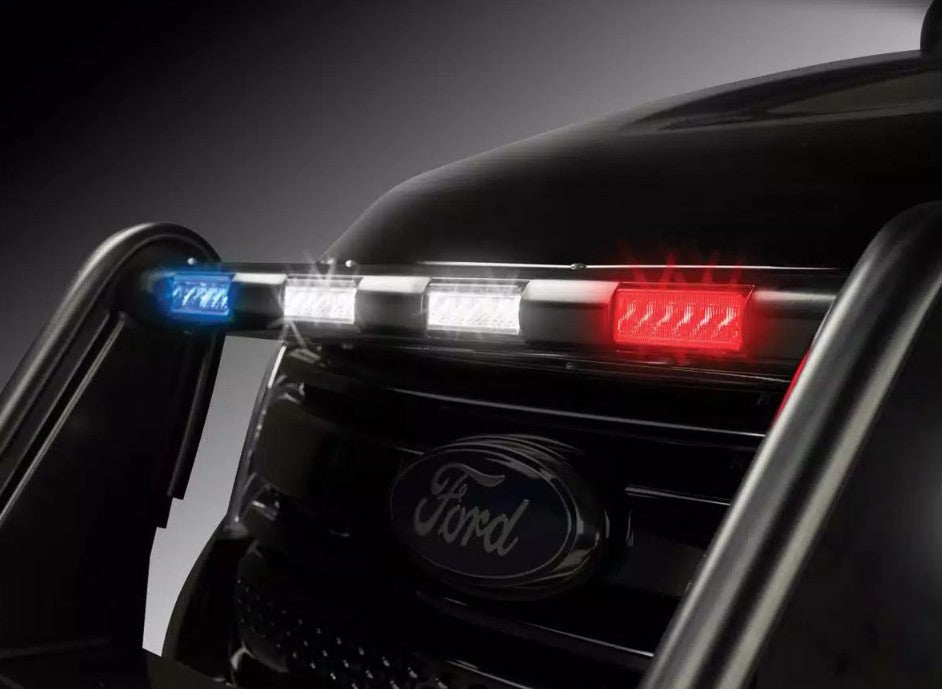 Public Safty Easy And No-Drill Installation Bumper Push Bar Top Channel Cover 2LFE-M1 - LR Mask