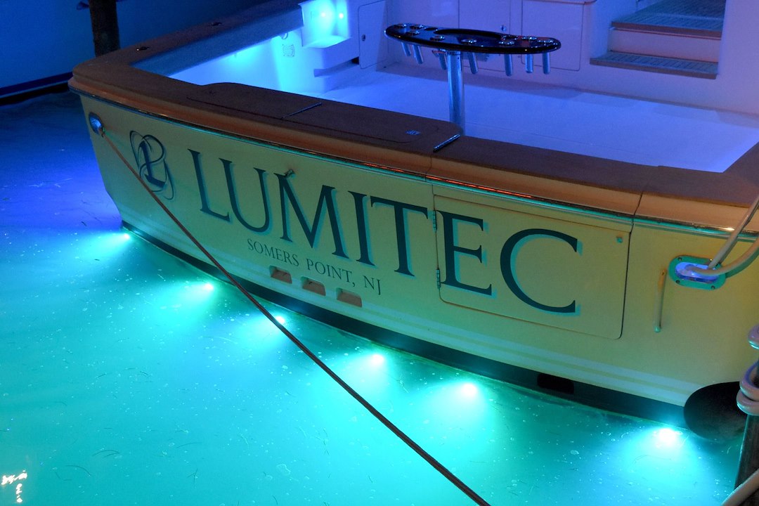 Lumitec Meets European Conformity Standards Boat Underwater Light 101516 - White Blue Seablaze X2 Lght