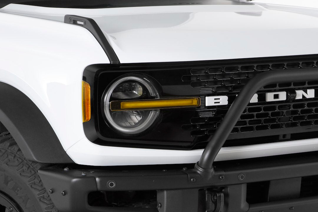 GT Styling Made In USA Headlight Cover GT3160Y - Front Daytime Running Light