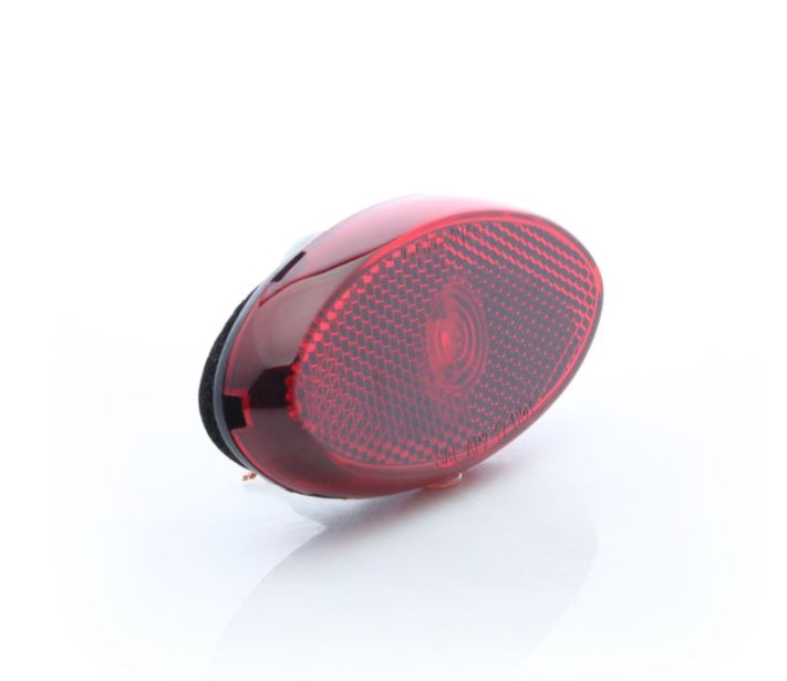 Optronics Hard Wired Connection Trailer Light MCL0030RBBP - Led Oval Marker Reflex