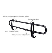 Black Horse Might Interfere With Rear Sensors Bumper Guard 8D93947A