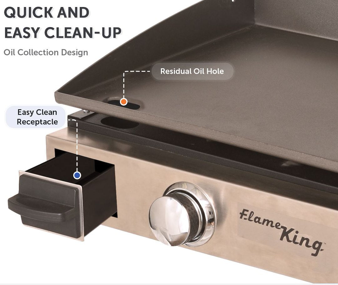 Flame King YSNFM-HT-100NB Griddle