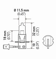 Hella H3SB Driving/ Fog Light Bulb