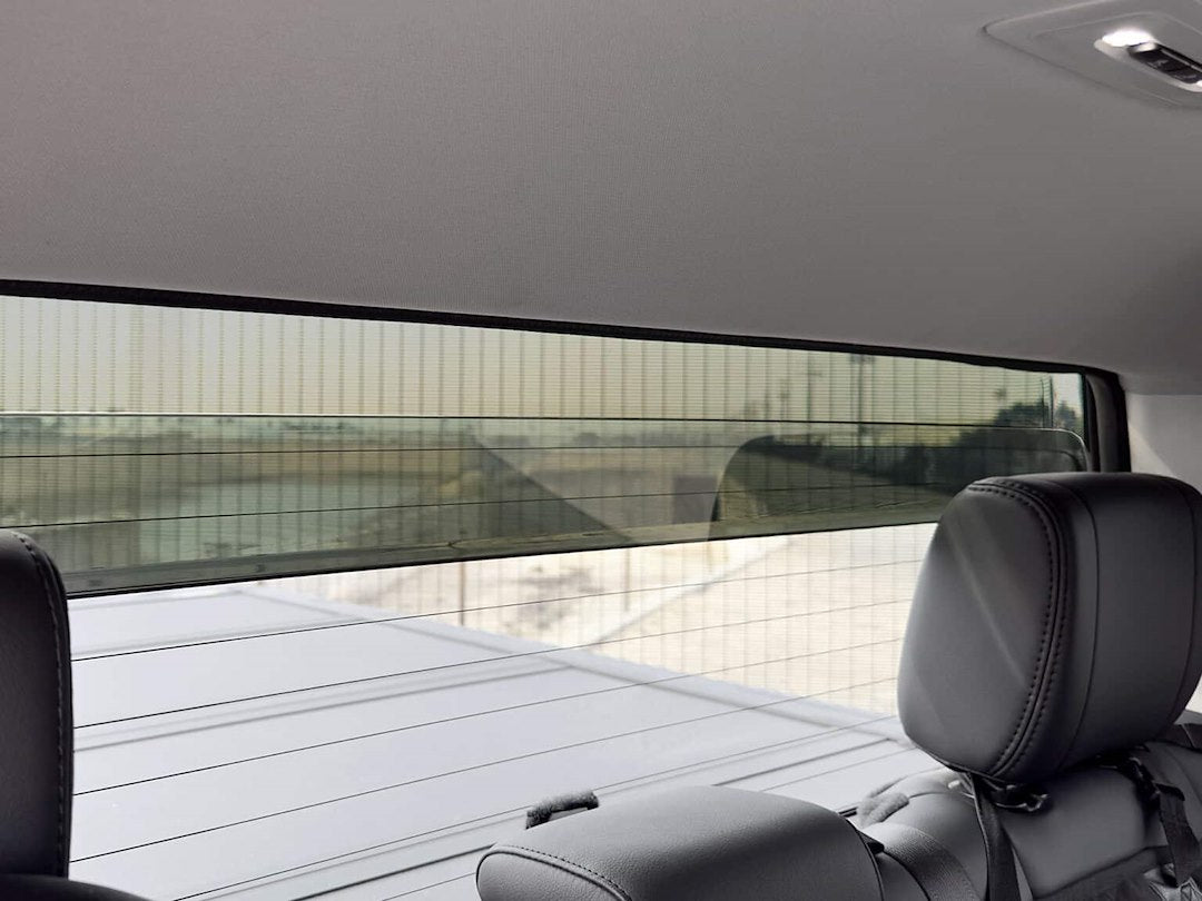 GT Styling Sleek Rear Window Styling Rear Window Deflector 57257 - Tundra Brake Cam Shdeblade Smke