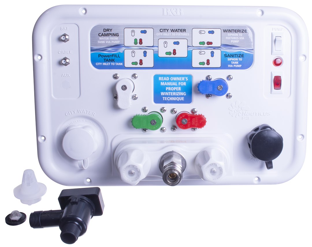 B&B Molders Easy To Install Fresh Water Management System 94145 - Nautilus P3 H2O