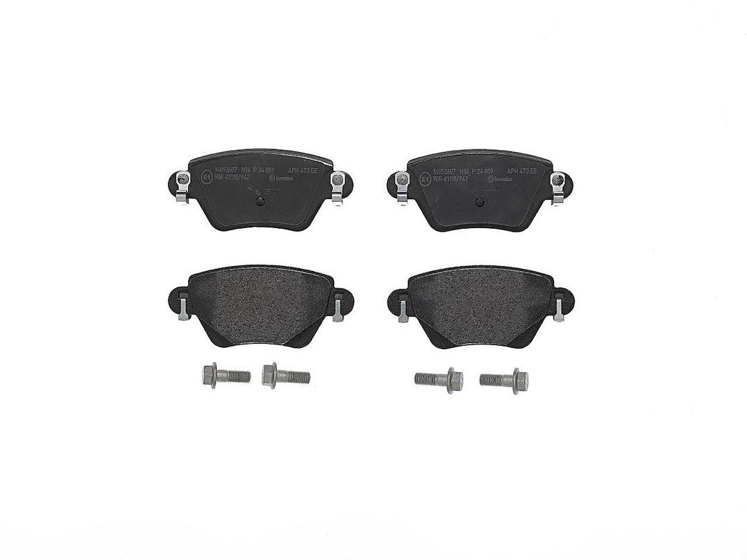 Brembo Premium Low-Met OE Equivalent Pad Brake Pad P24059 - Disc Set