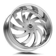 Strada Wheel Easy To Install G0408550135C - Flame 20X8.5 5X114.3 120 ET 35MM