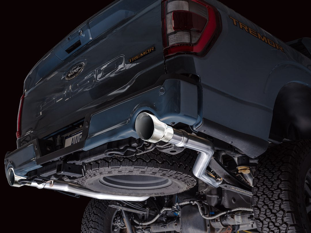 AWE Limited Lifetime Warranty Exhaust System Kit 3015-32402 - 0FG Resonated Catback 21