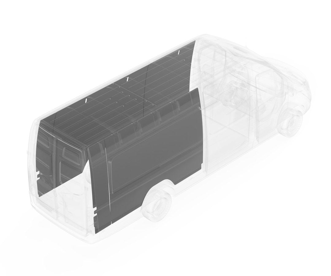 Legend Fleet Lightweight And Precision-Cut Van Wall Liner 144-114-2614 - Duratherm