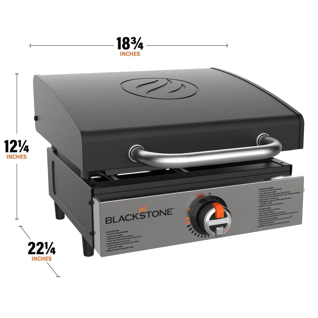 N Atlantic I Rectangular Design Griddle 2143 - 17 Hood