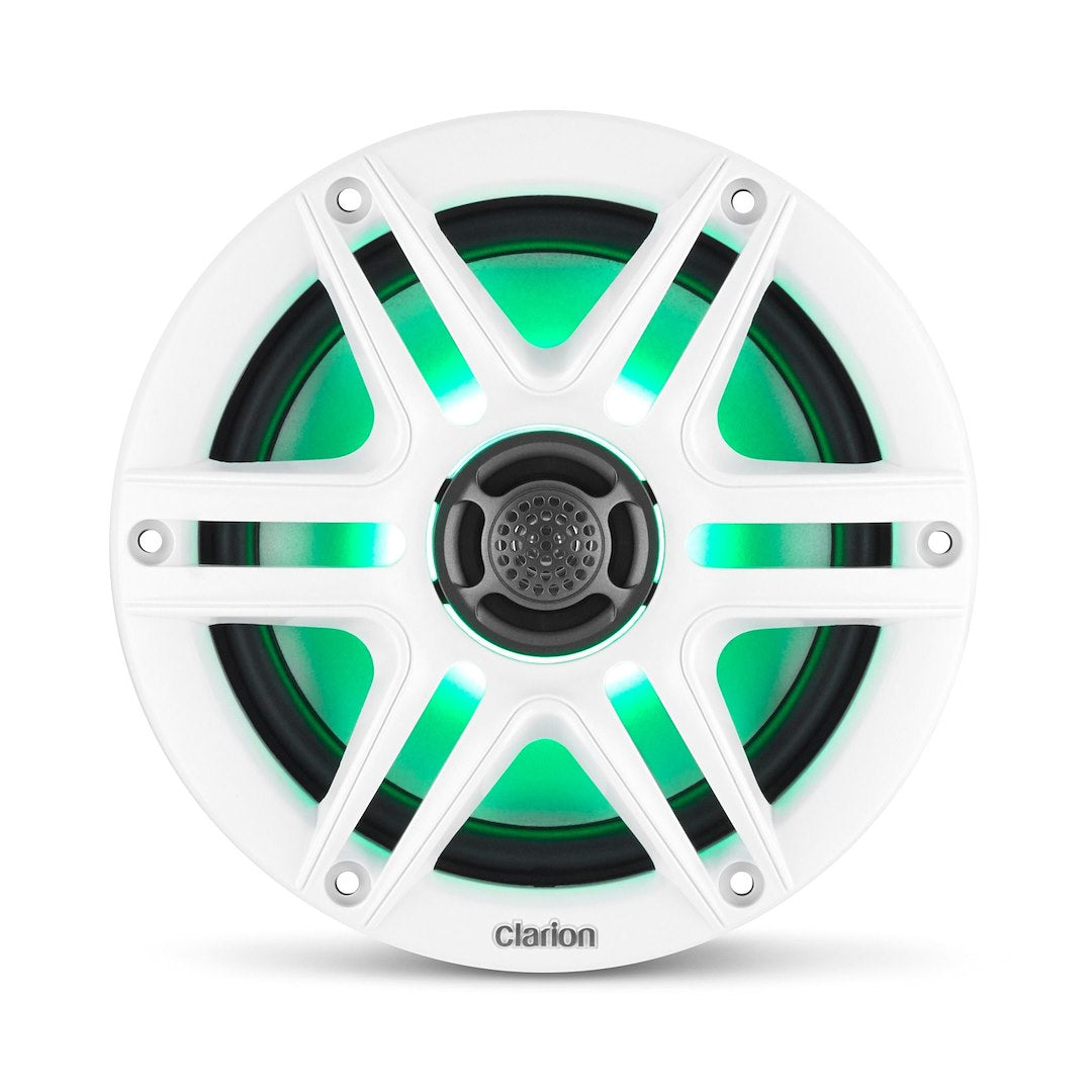Clarion Salt Sun Certified Speaker 010-03046-00 - 6.5-Inch Coaxial Marine Speakers WI
