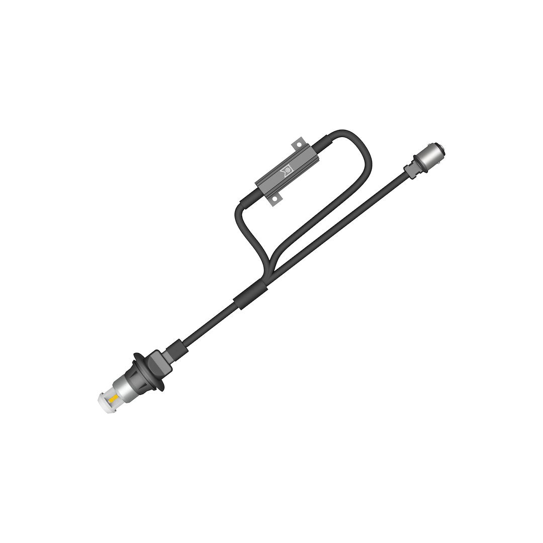 ARC Lighting Polarity Reversible Contact Points Tail Light Bulb 3321R - Eco Series Bus Ready WT21W Led