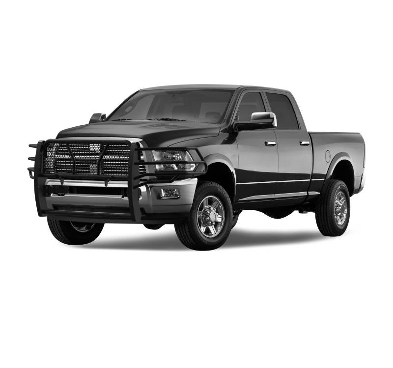 Black Horse Bolt On Mounting Grille Guard RU-Dora10-B - 2010-2019 Ram 2500 Guard-RUG