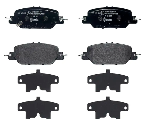 Brembo Premium Low-Met OE Equivalent Pad Brake Pad P28097