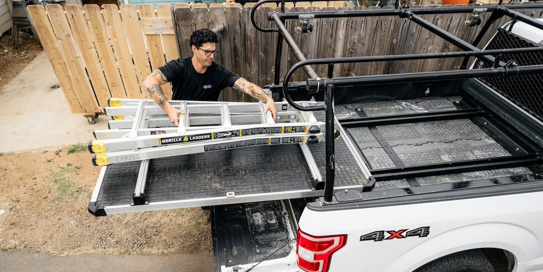 Cargoglide Limited Lifetime Warranty Bed Slide Cross Bar C0055-2BAR46-ALM - Double 46 Wide Cargo