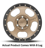 M.T. Wheel Modern Low Profile Cap Design 274679 - Bronze 18X9 8X170 MT Canyon Pro