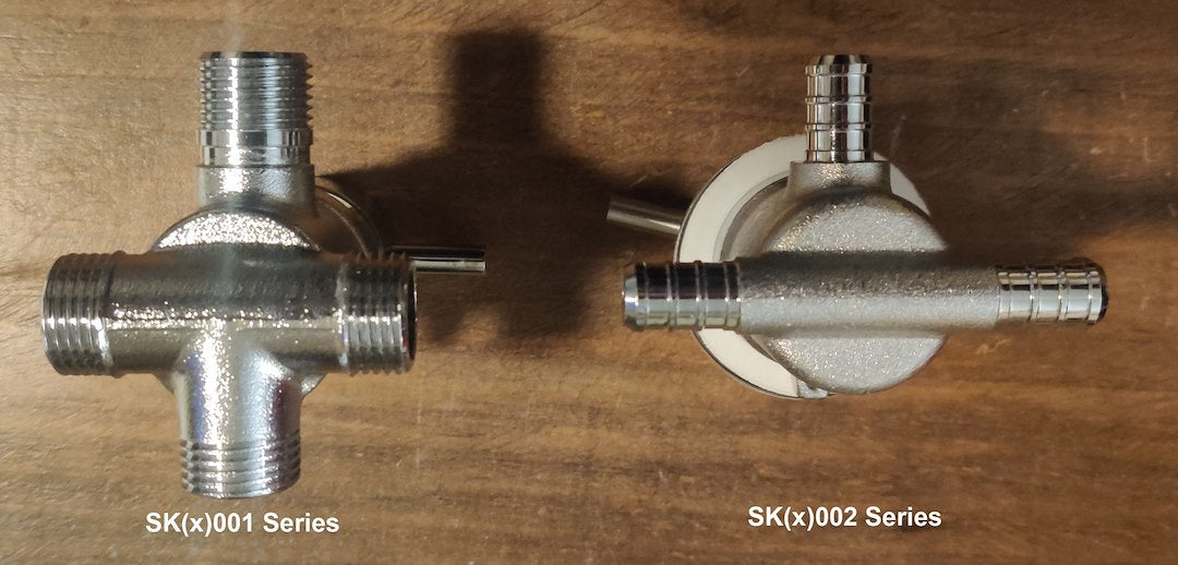 Aqua View Easy To Use Shower Water Saver SKC002 - Chrome Sink Miser Port