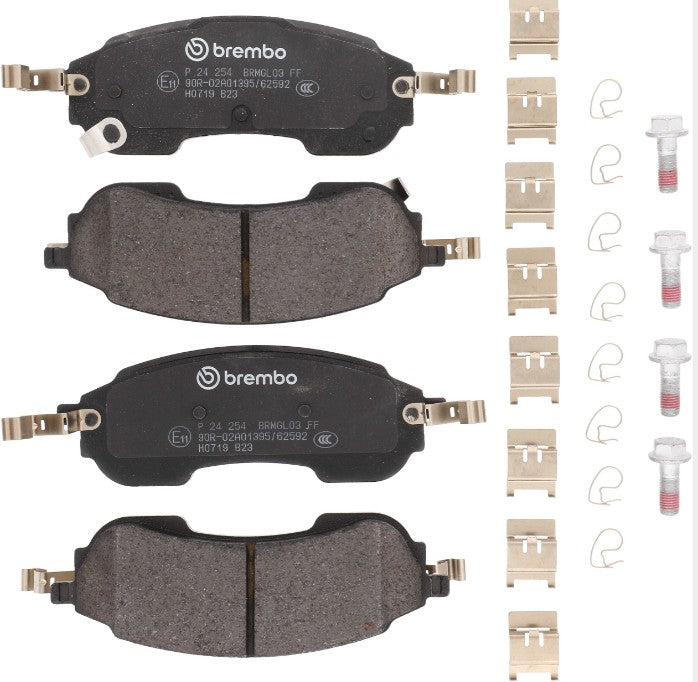 Brembo Premium Low-Met OE Equivalent Pad Brake Pad P24254