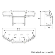 Black Horse 17A155900MA-PLR Grille Guard