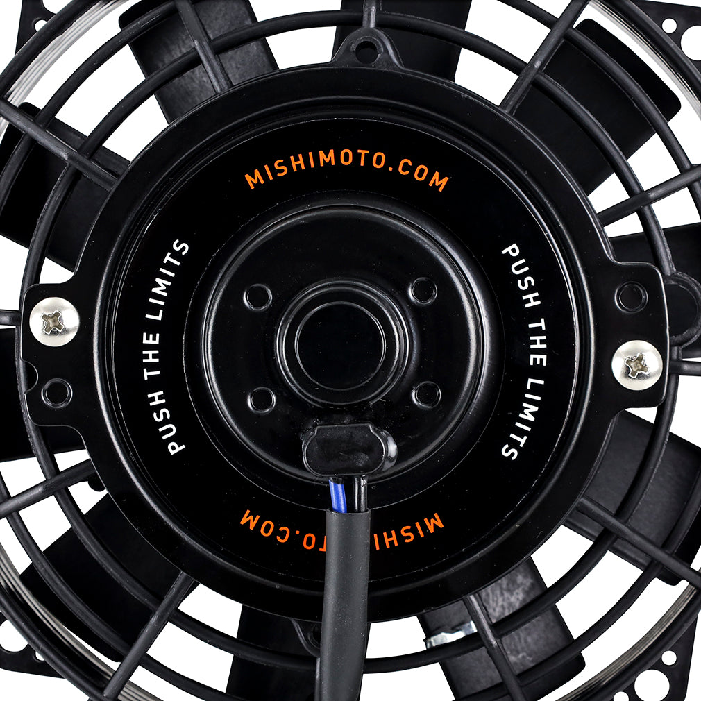 Mishimoto Universal Fitment Cooling Fan Mmfan-6 - Slim Electric
