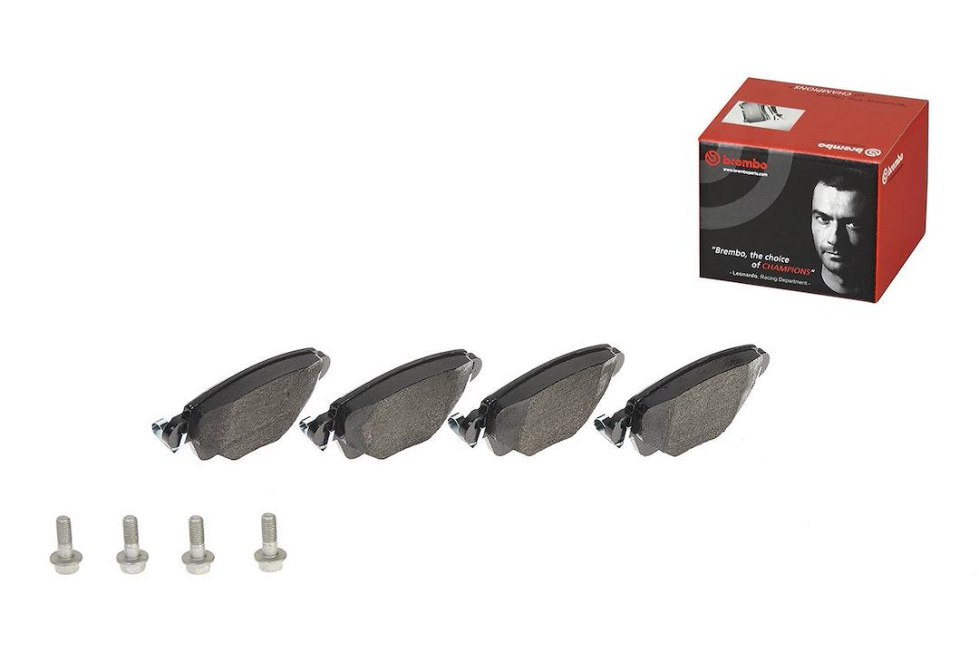 Brembo Premium Low-Met OE Equivalent Pad Brake Pad P24059 - Disc Set
