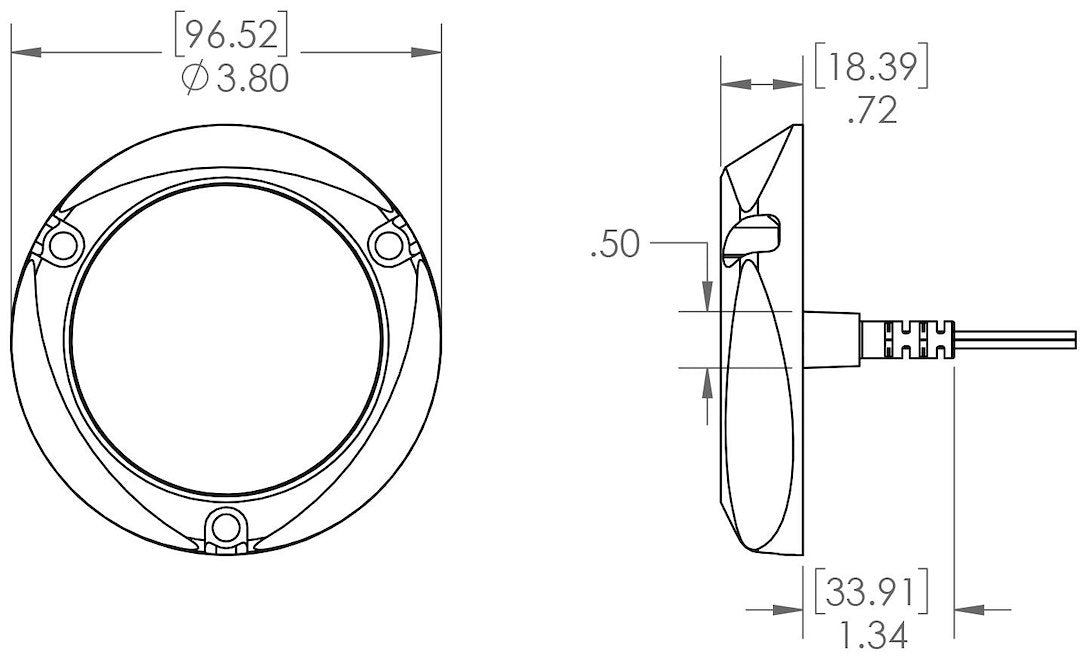 Lumitec Meets European Conformity Standards Boat Underwater Light 101515 - Seablaze X2 Rgbw