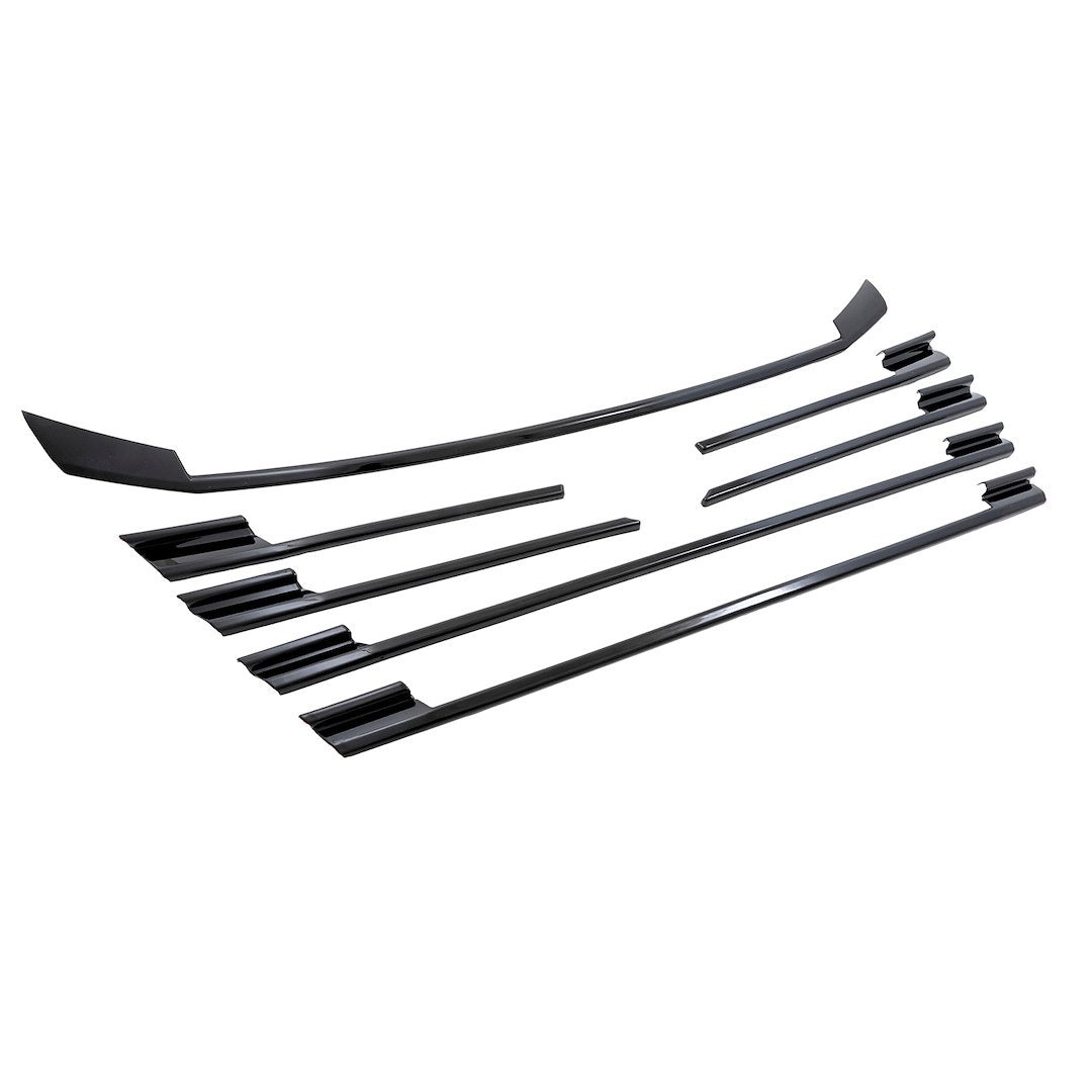 Coast2Coast Limited Lifetime Warranty Grille Insert GI209Black - Black GI 24-26 Nissan Rogue GL 7PC GI209BLK