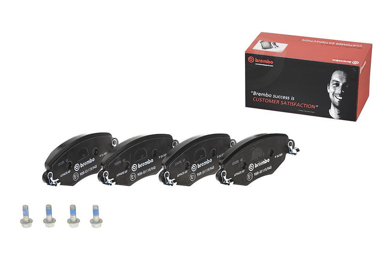 Brembo Premium Low-Met OE Equivalent Pad Brake Pad P24060 - Disc Set