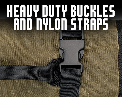 Overland VCL Exterior Storage Pouches Gear Bag 21129941 - Jumper Cable 16 Waxed Canvas