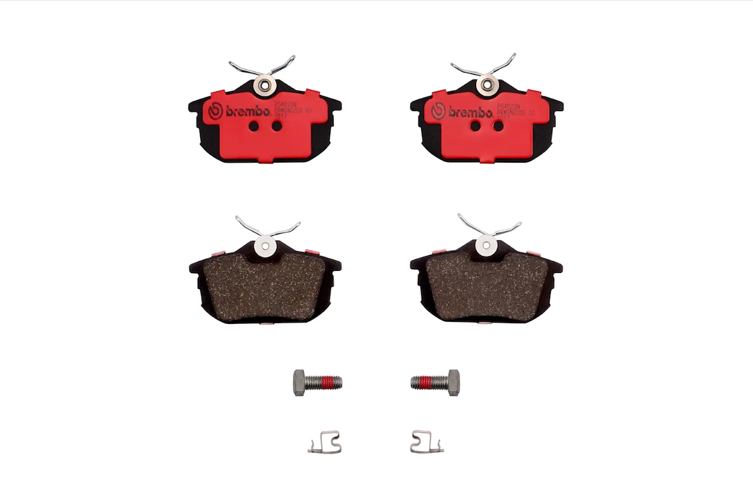 Brembo Premium Low-Met OE Equivalent Pad Brake Pad P54023N - Disc Set