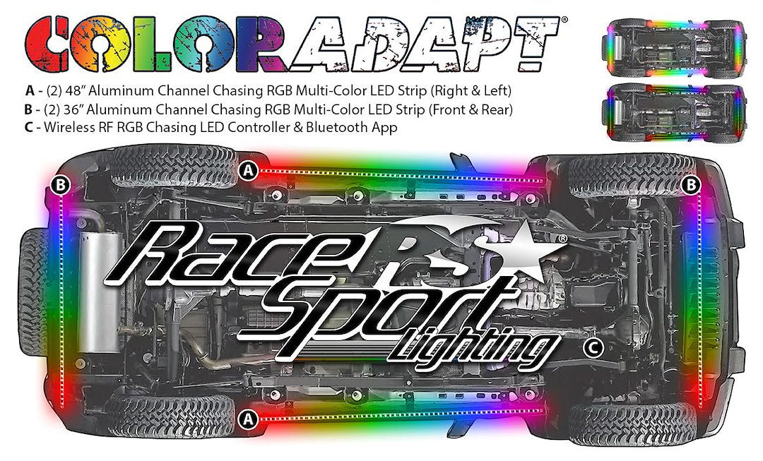 Racesport LT Rsukit-C Underbody Light Kit