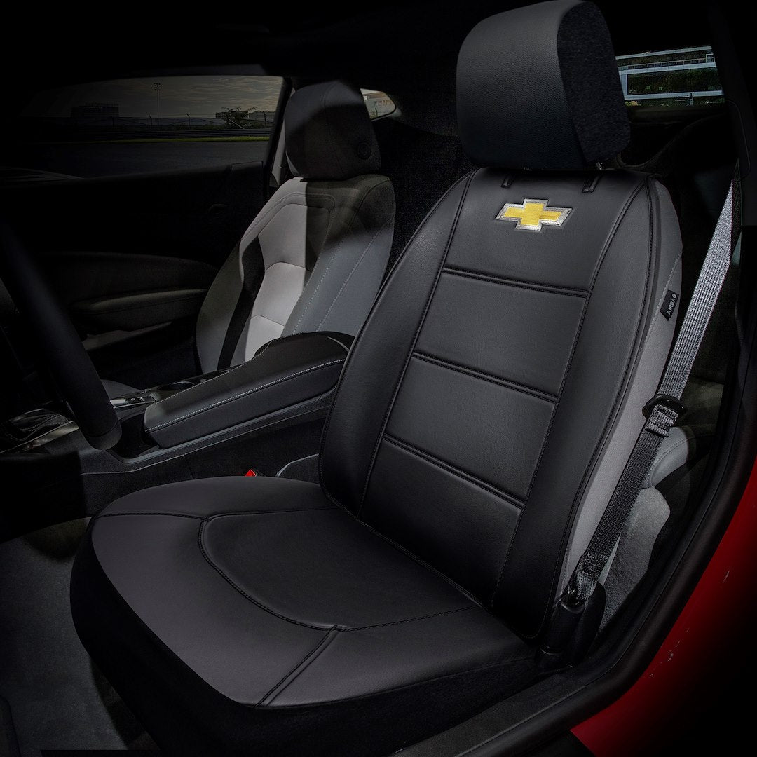 Plasticolor Embroidered Logo Seat Cover 008599R01 - Chevrolet Piece Sideless Cov