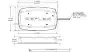 Ecco Elect 5585CRB Warning Light