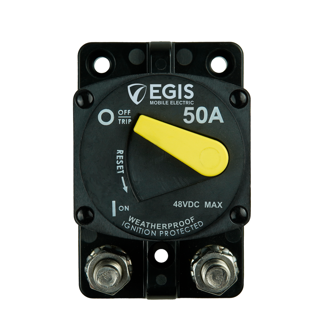 Egis Mobile Made In USA Circuit Breaker 4704-050 - 87 Series 50 Surface Mount