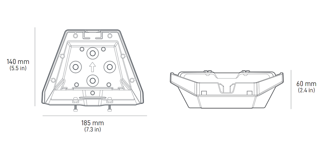 KVH Industry 19-1260-12 Satellite Internet Antenna Mount