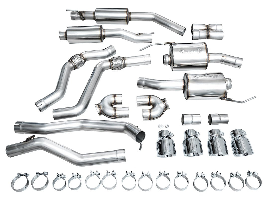 AWE No Check Engine Light: Guaranteed Exhaust System Kit 3015-42625 - Touring Edition