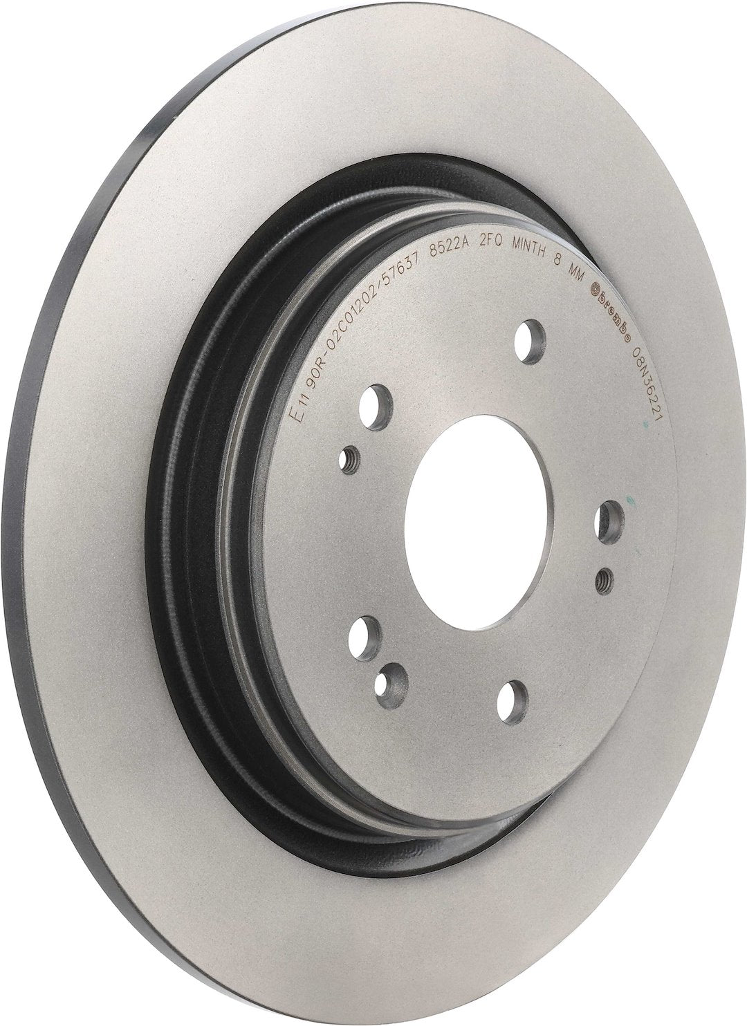Brembo Rust-Resistant Coating Brake Rotor 08N36221C02 - Disc