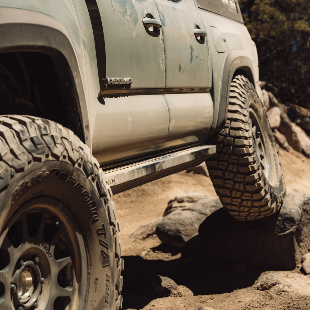 Rock Slide Made In USA Running Board Component BD-SL-100-Tacod - Tacoma Sliders Drivers Side SU